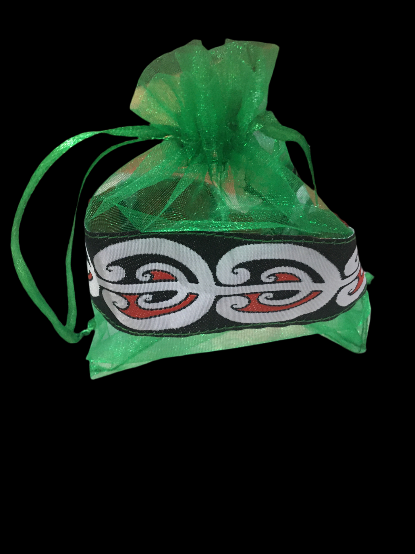 Maori Design Gift Bag - Green