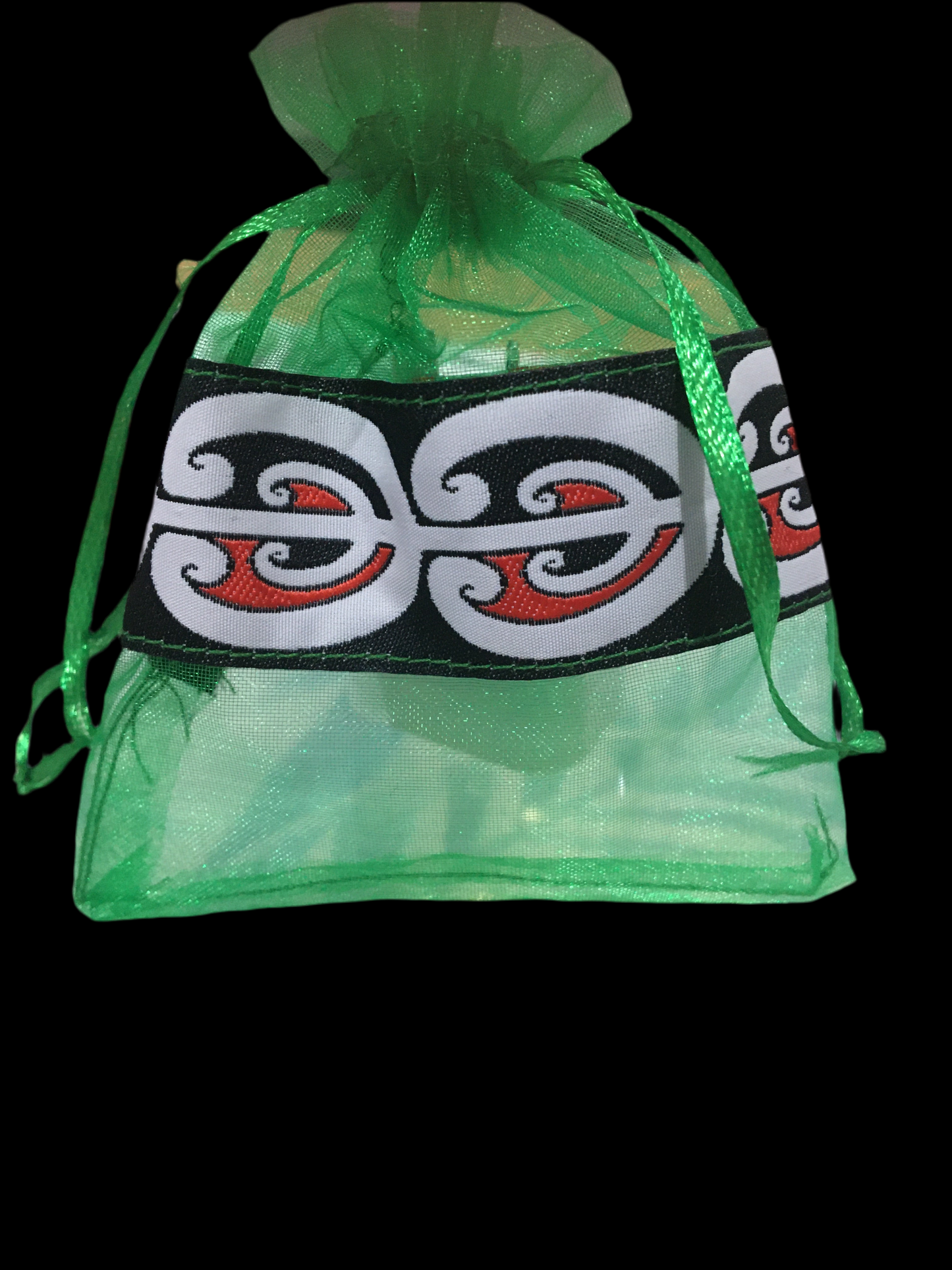 Maori Design Gift Bag - Green